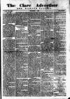 Clare Advertiser and Kilrush Gazette Saturday 07 December 1878 Page 1