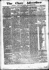 Clare Advertiser and Kilrush Gazette Saturday 02 August 1879 Page 1