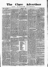 Clare Advertiser and Kilrush Gazette Saturday 07 February 1880 Page 1