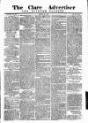 Clare Advertiser and Kilrush Gazette Saturday 20 March 1880 Page 1