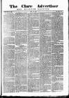 Clare Advertiser and Kilrush Gazette Saturday 29 May 1880 Page 1