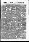Clare Advertiser and Kilrush Gazette Saturday 24 July 1880 Page 1