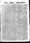 Clare Advertiser and Kilrush Gazette Saturday 20 November 1880 Page 1