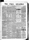 Clare Advertiser and Kilrush Gazette Saturday 25 March 1882 Page 1