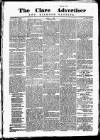 Clare Advertiser and Kilrush Gazette Saturday 08 April 1882 Page 1