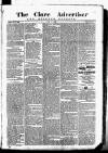 Clare Advertiser and Kilrush Gazette Saturday 27 May 1882 Page 1
