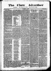 Clare Advertiser and Kilrush Gazette Saturday 02 September 1882 Page 1
