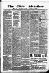 Clare Advertiser and Kilrush Gazette Saturday 07 October 1882 Page 1