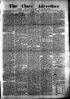 Clare Advertiser and Kilrush Gazette Saturday 13 January 1883 Page 1