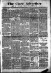 Clare Advertiser and Kilrush Gazette Saturday 07 July 1883 Page 1