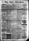 Clare Advertiser and Kilrush Gazette Saturday 15 December 1883 Page 1
