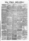 Clare Advertiser and Kilrush Gazette Saturday 02 February 1884 Page 1