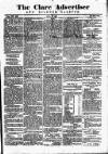 Clare Advertiser and Kilrush Gazette Saturday 12 April 1884 Page 1