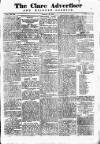 Clare Advertiser and Kilrush Gazette Saturday 23 August 1884 Page 1