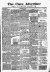 Clare Advertiser and Kilrush Gazette Saturday 15 November 1884 Page 1