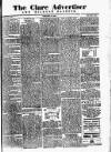 Clare Advertiser and Kilrush Gazette Saturday 13 February 1886 Page 1