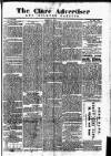 Clare Advertiser and Kilrush Gazette Saturday 06 March 1886 Page 1