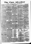 Clare Advertiser and Kilrush Gazette Saturday 18 December 1886 Page 1