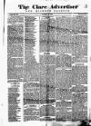 Clare Advertiser and Kilrush Gazette Saturday 01 January 1887 Page 1