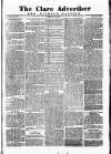 Clare Advertiser and Kilrush Gazette Saturday 05 February 1887 Page 1