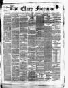 Clare Freeman and Ennis Gazette Saturday 20 October 1855 Page 1
