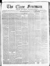 Clare Freeman and Ennis Gazette Saturday 07 June 1856 Page 1