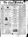 Clare Freeman and Ennis Gazette Saturday 04 July 1857 Page 1