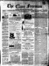 Clare Freeman and Ennis Gazette Saturday 11 July 1857 Page 1