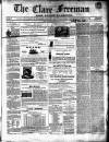 Clare Freeman and Ennis Gazette Saturday 22 August 1857 Page 1