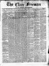 Clare Freeman and Ennis Gazette Saturday 12 December 1857 Page 1
