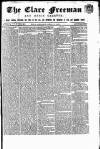 Clare Freeman and Ennis Gazette Saturday 17 April 1858 Page 1