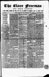 Clare Freeman and Ennis Gazette Saturday 11 December 1858 Page 1