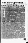 Clare Freeman and Ennis Gazette Saturday 18 December 1858 Page 1