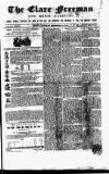 Clare Freeman and Ennis Gazette Saturday 10 September 1859 Page 1