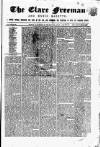 Clare Freeman and Ennis Gazette Saturday 10 March 1860 Page 1
