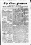 Clare Freeman and Ennis Gazette Saturday 07 April 1860 Page 1