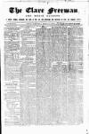 Clare Freeman and Ennis Gazette Saturday 14 April 1860 Page 1