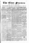 Clare Freeman and Ennis Gazette Saturday 21 April 1860 Page 1