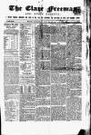 Clare Freeman and Ennis Gazette Saturday 19 May 1860 Page 1
