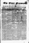 Clare Freeman and Ennis Gazette Saturday 23 June 1860 Page 1