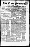 Clare Freeman and Ennis Gazette Saturday 03 November 1860 Page 1