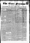 Clare Freeman and Ennis Gazette Saturday 10 November 1860 Page 1