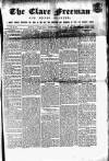 Clare Freeman and Ennis Gazette Saturday 17 November 1860 Page 1
