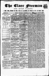 Clare Freeman and Ennis Gazette Saturday 16 March 1861 Page 1