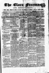 Clare Freeman and Ennis Gazette Saturday 13 April 1861 Page 1