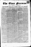 Clare Freeman and Ennis Gazette Saturday 23 August 1862 Page 1