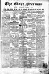 Clare Freeman and Ennis Gazette Saturday 08 November 1862 Page 1