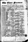 Clare Freeman and Ennis Gazette Saturday 14 March 1863 Page 1