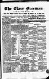 Clare Freeman and Ennis Gazette Saturday 21 March 1863 Page 1