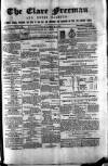 Clare Freeman and Ennis Gazette Saturday 18 April 1863 Page 1